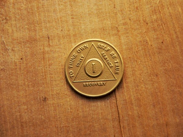 Bronze mønt 1 år
