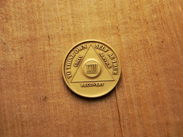 Bronze mønt 23 år