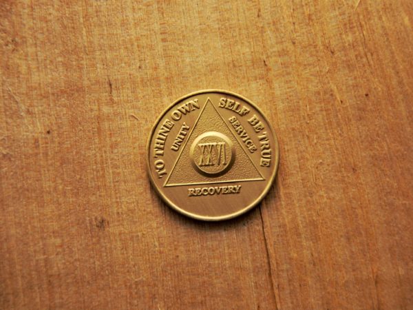 Bronze mønt 26 år