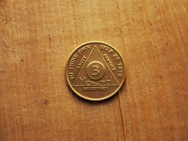 Bronze 3 måneds mønt