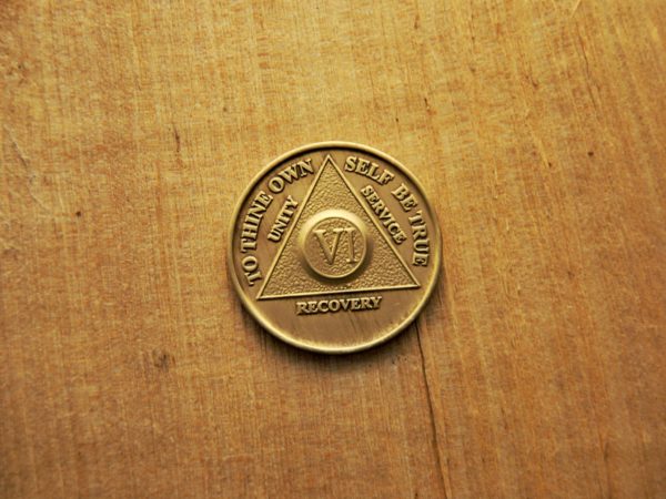 Bronze mønt 6 år