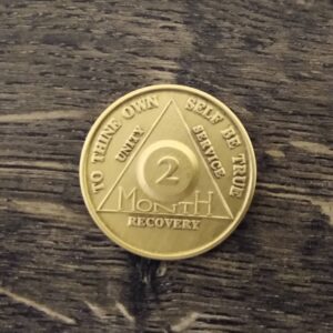 Bronze 2 måneds mønt