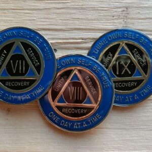 Tri-plate mønter til AA mærkedage